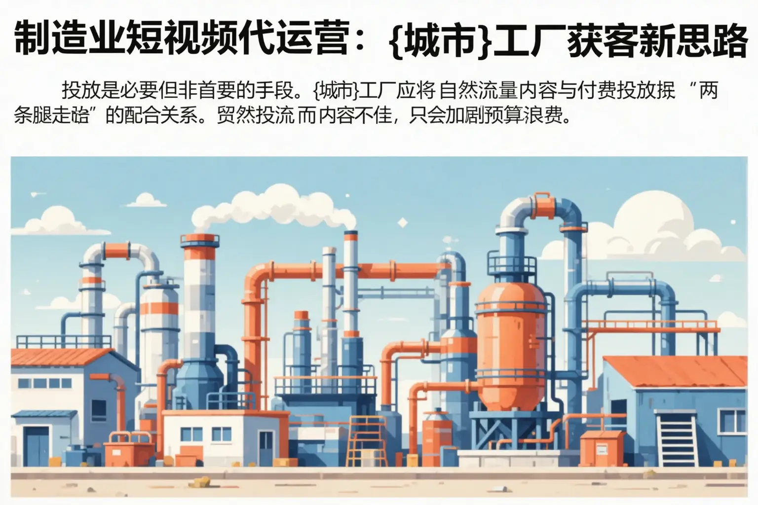 制造业短视频代运营:望奎工厂获客新思路