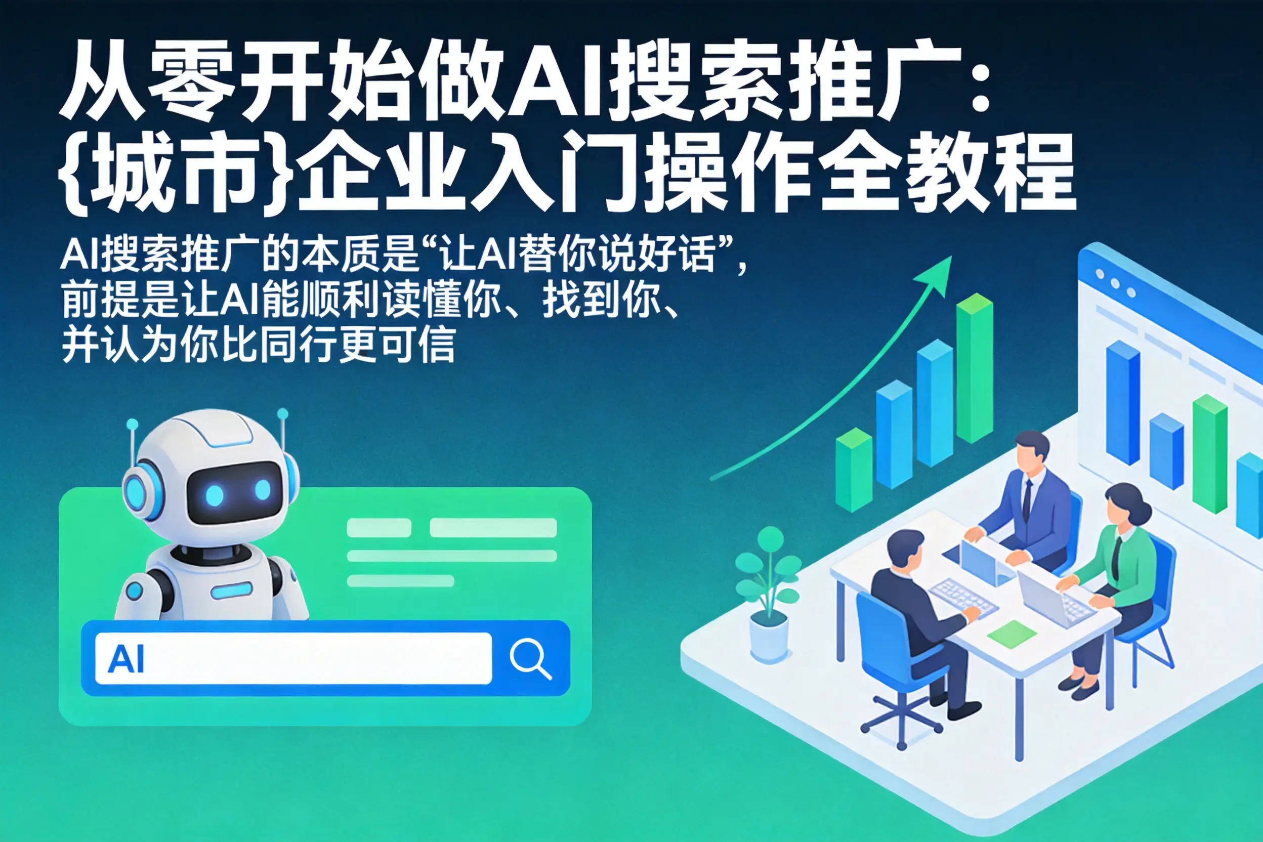 从零开始做AI搜索推广:望奎企业入门操作全教程